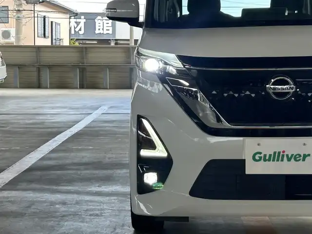 日産 ルークス HWS Gターボ プロパイロットED 静岡県 2020(令2)年 3.1万km ホワイトパール エマージェンシーブレーキ/プロパイロット/純正９型ＳＤナビ/フルセグＴＶ/ＤＶＤ再生/ＢＴオーディオ/全周囲カメラ/ドラレコ/ＥＴＣ/両側電動スライドドア/天井サーキュレーター/ＬＥＤヘッドライト/純正１５ＡＷ