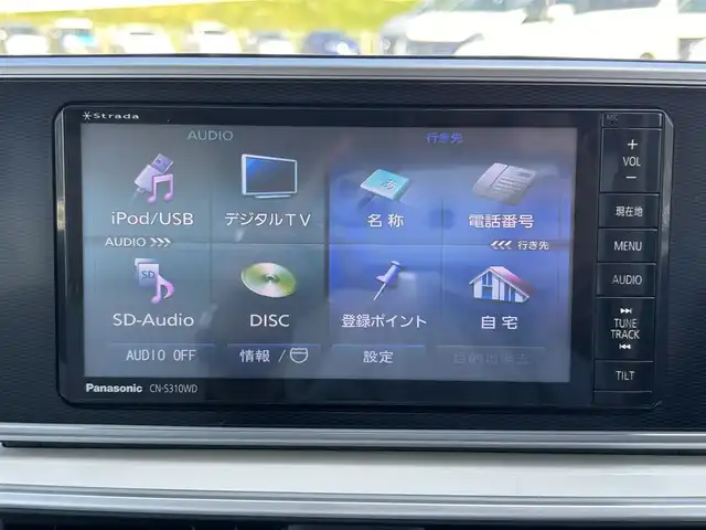 ダイハツ キャスト スポーツ SAⅡ 岡山県 2016(平28)年 4.9万km パールホワイトⅢ 社外メモリナビ　CN-S310WD/フルセグＴＶ　ＣＤ　ＤＶＤ　ＡＭ　ＦＭ　Ｂｌｕｅｔｏｏｔｈ　/白革調シートカバー　/ＥＴＣ　/バックカメラ　/前後ドラレコ　/パドルシフト　/スマートキー　/ドアバイザー