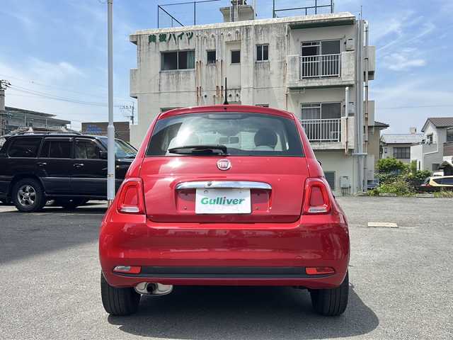 フィアット ５００ 1．2 ポップ 宮崎県 2019(令1)年 4.5万km ロッソ・オフィチーナ Uconnect（FM/Bluetooth/USB)/クルーズコントロール/純正フロアマット/電格ミラー/フォグランプ