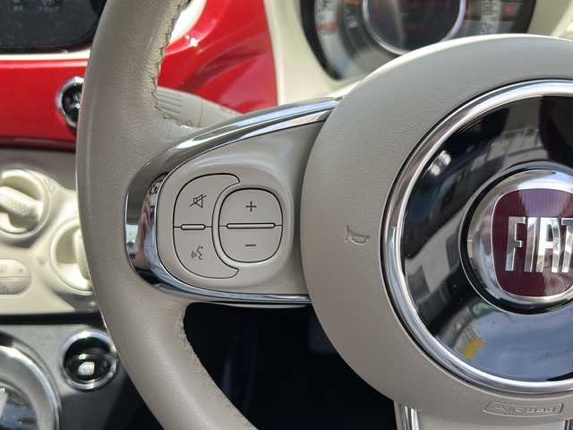 フィアット ５００ 1．2 ポップ 宮崎県 2019(令1)年 4.5万km ロッソ・オフィチーナ Uconnect（FM/Bluetooth/USB)/クルーズコントロール/純正フロアマット/電格ミラー/フォグランプ