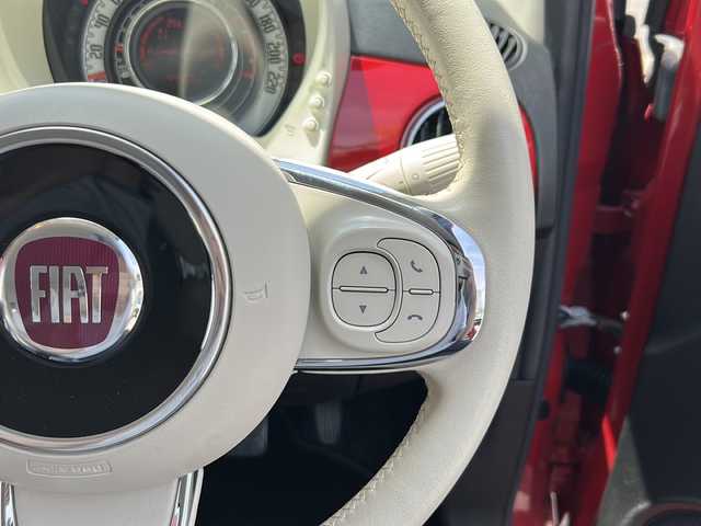 フィアット ５００ 1．2 ポップ 宮崎県 2019(令1)年 4.5万km ロッソ・オフィチーナ Uconnect（FM/Bluetooth/USB)/クルーズコントロール/純正フロアマット/電格ミラー/フォグランプ
