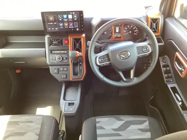 ダイハツ タフト G ターボ 神奈川県 2023(令5)年 1.1万km フォレストカーキメタリック ワンオーナー/9インチディスプレイオーディオ/パノラマ対応カメラ/ETC/スマートアシスト/シートヒーター/スマートキー/リトルD仕様