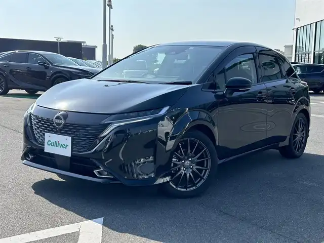 日産 オーラ G レザーエディション 奈良県 2021(令3)年 1.9万km 黒 純正９インチナビ　/フルセグＴＶ　/BT/HDMI/USB/ＢＯＳＥプレミアムサウンド　/アラウンドビューモニター　/純正エアロ　プロパイロット　/デジタルインナーミラー　/ビルトインＥＴＣ　/ドライブレコーダー　/レーダークルコン　/ＡＡＣ/スマートキー/LEDヘッドライト/ＢＳＭ/置くだけ充電/コーナーセンサー/衝突被害軽減システム