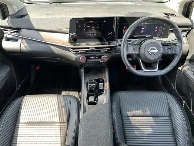 日産 オーラ G レザーエディション 奈良県 2021(令3)年 1.9万km 黒 純正９インチナビ　/フルセグＴＶ　/BT/HDMI/USB/ＢＯＳＥプレミアムサウンド　/アラウンドビューモニター　/純正エアロ　プロパイロット　/デジタルインナーミラー　/ビルトインＥＴＣ　/ドライブレコーダー　/レーダークルコン　/ＡＡＣ/スマートキー/LEDヘッドライト/ＢＳＭ/置くだけ充電/コーナーセンサー/衝突被害軽減システム