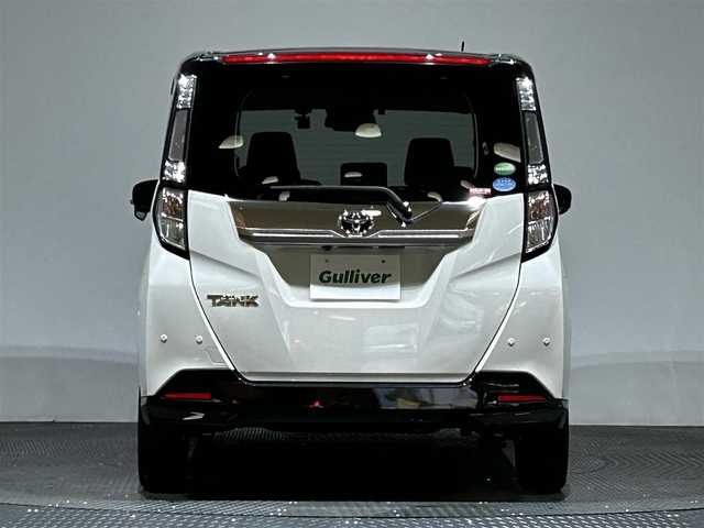 トヨタ タンク カスタムG－T 愛媛県 2019(令1)年 4.4万km ブラックマイカメタリック/パールホワイト2トーン ・７型社外ナビ（フルセグＴＶ・ＢＴ・ＦＭＡＭ・ＳＤ）/・バックカメラ　/・ＥＴＣ　/・両側パワースライドドア　/・クルーズコントロール　/・衝突軽減ブレーキ　/・オートマチックハイビーム　/・前方ドラレコ　/・横滑り防止/・アイドリングストップ/・コーナーセンサー/・ステアリングリモコン/・LEDヘッドライト/・DN席シートヒーター