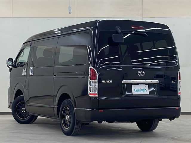 トヨタ ハイエース GL ロング 道央・札幌 2011(平23)年 6万km ブラックマイカ /4WD//社外ナビ：AVN770HDmkII//後席フリップダウンモニター//純正OPモデリスタフロントエアロ//片側パワースライドドア//バックカメラ//デジタルインナーミラー//LEDヘッドライト//純正１５インチホイール付きスタッドレスタイヤ積み込み//