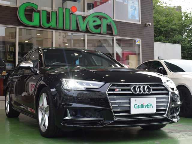 アウディ Ｓ４ アバント 神奈川県 2017(平29)年 5.2万km ミトスブラックメタリック マトリクスLEDヘッドライトパッケージ/ワンオーナー/マトリクスLEDヘッドライトパッケージ/・マトリクスLEDヘッドライト／/ダイナミックターンインジケーター（フロント）/・ LEDリヤコンビネーションライト／/ダイナミックターンインジケーター（リヤ）/・ヘッドライトウォッシャー/純正HDDナビ(DVD/フルセグTV/Bluetooth/USB)/バックカメラ/ビルトインETC/前後ドライブレコーダー/レザーシート/前席パワーシートヒーター/純正18インチアルミホイール/スマートキー/パドルシフト/取扱説明書/保証書/スペアキー1本