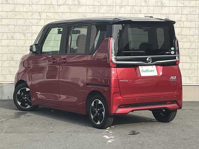 日産 ルークス HWS X プロパイロットED 愛知県 2020(令2)年 4.7万km スパークリングレッド/ブラック ・純正SDメモリーナビ/・全方位カメラ/・フルセグTV/・CD/DVD再生/・ETC（新セキュリティ対応）/・ミュージックサーバー（SD録音）/・Bluetooth/AUX接続/・両側パワースライドドア/・純正フロアマット/・純正14インチアルミホイール/・アダプティブクルーズコントロール/・LEDヘッドライト/・オートマチックハイビーム/・アダプティブヘッドライト/・コーナーセンサー/・横滑り防止装置/・衝突軽減ブレーキ/・ブレーキホールド/・電動パーキングブレーキ/・レーンキープアシスト/・コムテック製ドライブレコーダー（前後）/・充電用USBポート（1個）