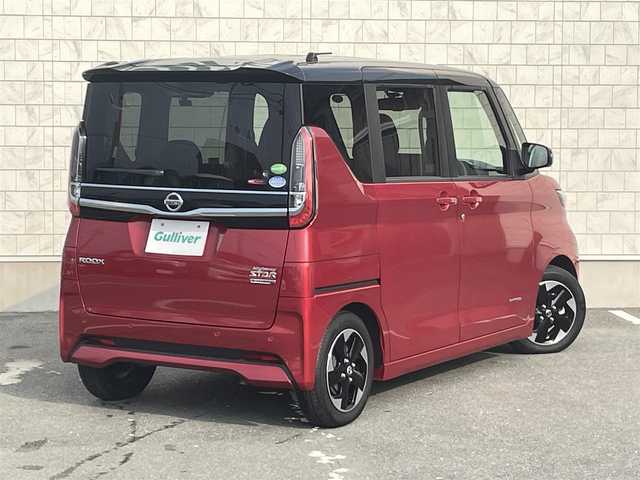 日産 ルークス HWS X プロパイロットED 愛知県 2020(令2)年 4.7万km スパークリングレッド/ブラック ・純正SDメモリーナビ/・全方位カメラ/・フルセグTV/・CD/DVD再生/・ETC（新セキュリティ対応）/・ミュージックサーバー（SD録音）/・Bluetooth/AUX接続/・両側パワースライドドア/・純正フロアマット/・純正14インチアルミホイール/・アダプティブクルーズコントロール/・LEDヘッドライト/・オートマチックハイビーム/・アダプティブヘッドライト/・コーナーセンサー/・横滑り防止装置/・衝突軽減ブレーキ/・ブレーキホールド/・電動パーキングブレーキ/・レーンキープアシスト/・コムテック製ドライブレコーダー（前後）/・充電用USBポート（1個）