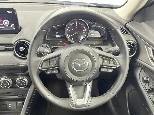 マツダ ＣＸ－３ XDプロアクティブSパッケージ 千葉県 2019(平31)年 3.6万km エターナルブルーマイカ アドバンストスマートシティブレーキサポート/・後退時スマートシティブレーキサポート/・AT誤発進抑制制御 /・スマートブレーキサポート/・レーダークルーズコントロール (全車速追従機能付）/・ブラインドスポットモニタリング/・パーキングセンサー（前後）/・車線逸脱警報システム/・ドライバーアテンションアラー/純正センターディスプレイ/・Bluetooth接続/・CD/DVD再生機能/・全方位カメラ/LEDヘッドランプ/LEDフォグランプ/ハーフレザーシート/スマートキー