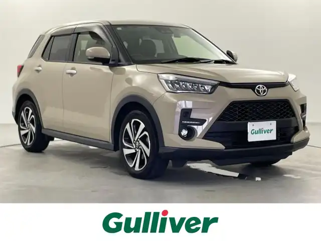 トヨタ ライズ Z 福井県 2021(令3)年 6.5万km ナチュラルベージュマイカM ４WD/純正９型ナビ　/型式：ＮＳＺＴ－Ｙ６８Ｔ /【AM/FM/CD/DVD/Bluetooth/フルセグTV】/全方位カメラ/ビルトインETC/シートヒーター（運転席/助手席）/オートライト/LEDヘッドライド/フロントフォグランプ/プッシュスタート/スマートキー/衝突軽減ブレーキ/クルーズコントロール（追従有）/レーンキープアシスト/社外シートカバー /前後コーナーセンサー