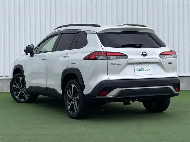 トヨタ カローラ クロス ハイブリッド Z 香川県 2023(令5)年 3.3万km プラチナホワイトパールマイカ トヨタセーフティーセンス/・プリクラッシュ/・ＬＴＡ/純正9インチナビ/バックカメラ/ハーフレザーシート/シートヒーター/パワーシート/パワーバックドア/革巻きステアリング/ステアリングリモコン/レーダークルーズ/ＢＳＭ/ＬＥＤライト/ＡＣ１００Ｖ/スマートキー