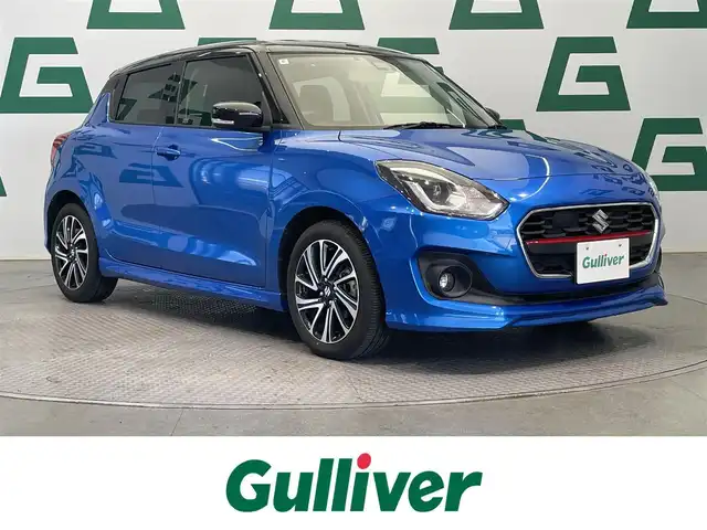 スズキ スイフト RS 鹿児島県 2022(令4)年 1.7万km スピーディーブルーメタリック/ブラック2トーンルーフ 純正ディスプレイオーディオ/BT/AppleCarPlay/AndroidAuto/CD/DVD/バックカメラ/スズキセーフティサポート/デュアルセンサーブレーキサポート/レーダークルーズコントロール/運転席シートヒーター/ドライブレコーダー/ETC/純正16インチアルミホイール/フロアマット