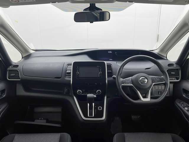 日産 セレナ 茨城県 2018(平30)年 4.8万km ブリリアントホワイトパール 2トーン 純正ナビ/・バックカメラ/・フルセグテレビ/・Bluetooth接続/クルーズコントロール/ETC/エアロパーツ/純正アルミホイール/コーナーセンサ/LEDヘッドライト/ABS/横滑り防止装置/盗難防止装置/オートライト/衝突被害軽減システム