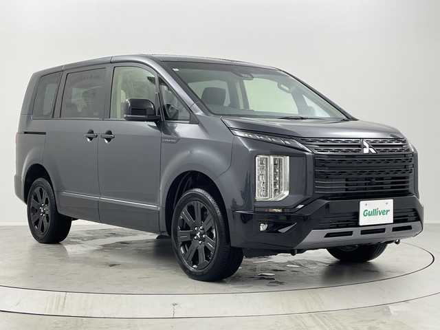 三菱 デリカＤ：５ シャモニー 福島県 2025(令7)年 0.1千km グラファイトグレーメタリック/ブラックマイカ /登録済未使用車　//４ＷＤ　//全方位カメラ　//両側パワースライドドア　//アダプティブクルーズコントロール　//衝突被害軽減ブレーキ　//ステアリングヒーター　//ブラインドスポットモニター　//１００Ｖ電源　//ＬＥＤヘッドライト//パワーシート(Dのみ)//シートヒーター//オートハイビーム//取扱説明書//保証書