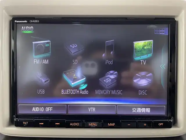 スズキ ラパン モード 富山県 2020(令2)年 6.1万km フォーンベージュメタリック/ホワイト2トーンルーフ 社外８型ナビ（AM/FM/CD/DVD/USB/BT)/フルセグTV/アラウンドビューモニター/衝突被害軽減ブレーキ/クリアランスソナー/前席シートヒーター/ステアリングスイッチ/革巻きステアリング/ビルトインＥＴＣ/純正フロアマット/純正ドアバイザー/ラパン専用ホイールキャップ/シートカバー/スマートキー×２/プッシュスタート/アイドリングストップ