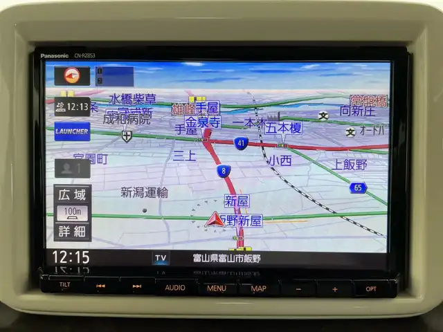 スズキ ラパン モード 富山県 2020(令2)年 6.1万km フォーンベージュメタリック/ホワイト2トーンルーフ 社外８型ナビ（AM/FM/CD/DVD/USB/BT)/フルセグTV/アラウンドビューモニター/衝突被害軽減ブレーキ/クリアランスソナー/前席シートヒーター/ステアリングスイッチ/革巻きステアリング/ビルトインＥＴＣ/純正フロアマット/純正ドアバイザー/ラパン専用ホイールキャップ/シートカバー/スマートキー×２/プッシュスタート/アイドリングストップ