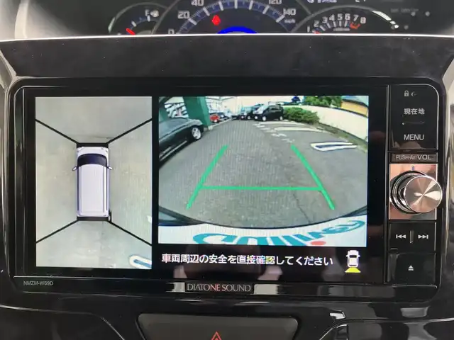 ダイハツ タント カスタムX トップED VS SAⅢ 埼玉県 2019(令1)年 0.7万km レーザーブルークリスタルシャイン 純正ナビ/フルセグTV／DVD／CD／Bluetooth/ETC/純正ドライブレコーダー/アラウンドビューモニター/両側パワースライドドア/コーナーセンサー/シートヒーター（D席）/衝突軽減ブレーキ/横滑り防止機能/アイドリングストップ/ステアリングスイッチ/パワーモード/オートハイビーム/オートライト/フォグライト/ウィンカーミラー/ドアバイザー/純正フロアマット/USB端子/スペアキーあり/AW付きスタッドレスタイヤあり