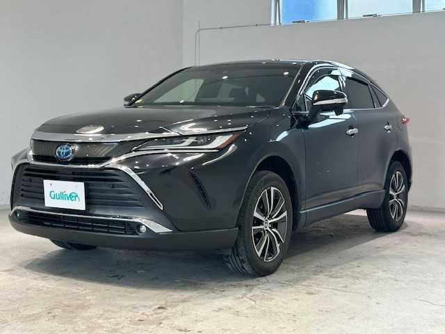 トヨタ ハリアー ハイブリッド G 宮城県 2020(令2)年 6.5万km プレシャスブラックパール 純正ナビ/バックカメラ/フルセグTV/Bluetooth/トヨタセーフティセンス/・プリクラッシュセーフティー/・レーントレーシングアシスト/・レーダークルーズコントロール/・アダプティブハイビームシステム/・ロードサインアシスト/クリアランスソナー/先行者発進告知/パーキングサポートブレーキ/リヤシートリマインダー/LEDヘッドライト/フォグランプ/オートライト/プッシュスタート/MTモード付きAT/パワーシート/電動リアゲート/純正ビルトインETC2.0/純正アルミホイール/純正フロアマット/盗難防止装置/横滑り防止装置/アイドリングストップ