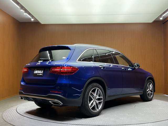 メルセデス・ベンツ ＧＬＣ２２０ d 4マチックスポーツ 本革 千葉県 2019(平31)年 5万km 紺 パノラマＳＲ　/純正ナビ　/３６０°カメラ　/ＡＣＣ　/ヘッドアップディスプレイ　/シートヒーター　/パワーシート　/ＬＥＤヘッドライト　/オートライト　/電動リアゲート　/ドライブレコーダー　/純正１９インチＡＷ