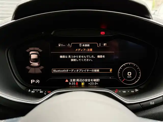 アウディ ＴＴクーペ 2．0 TFSI Sラインパック 静岡県 2016(平28)年 6.2万km グレイシアホワイトメタリック ハーフレザーシート/バーチャルコックピット/(CD/DVD/Bluetooth/フルセグ)/バックカメラ/クルーズコントロール/パーキングアシスト/スマートキー/ETC/ドライブレコーダー/純正フロアマット/純正18インチアルミホイール/保証書/取説