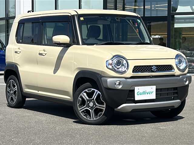 スズキ ハスラー X ターボ 青森県 2016(平28)年 9.2万km シフォンアイボリーM ・4WD/・ターボ/・純正ナビ/・全方位カメラ/・フルセグ/・Bluetooth/・USBポート/・社外エンジンスターター/・衝突軽減ブレーキ/・レーンキープアシスト/・シートヒーター/・純正AW/・純正LEDヘッドライド/・純正フォグ/・プッシュスタート/・スマートキー/・スペアキー/・保証書・取説あり