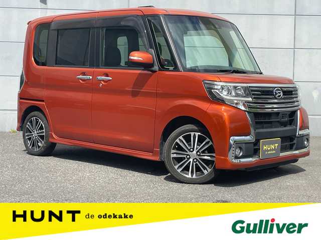 ダイハツ タント カスタム RS トップED SAⅡ 千葉県 2016(平28)年 6.5万km トニコオレンジメタリック 社外ナビ/ワンセグＴＶ/バックカメラ/両側パワースライドドア/ＥＴＣ/アイドリングストップ/オートライト/ＵＳＢソケット/衝突被害軽減ブレーキ/ステアリングスイッチ/電格ミラー/プッシュスタート/スマートキー