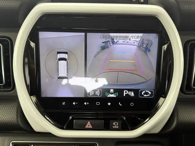 スズキ ハスラー HYBRID X ターボ 愛知県 2021(令3)年 4.3万km オフブルーM ワンオーナー/純正9型ナビ（フルセグ、CD、DVD、Bluetooth）/全方位カメラ/ACC/ETC/ドラレコ/衝突軽減ブレーキ/レーンキープアシスト/オートハイビーム/LEDヘッドライト/コーナーセンサー/シートヒーター/スマートキー/USB/オートライト/純正15インチAW/純正フロアマット/ターボ/フォグライト