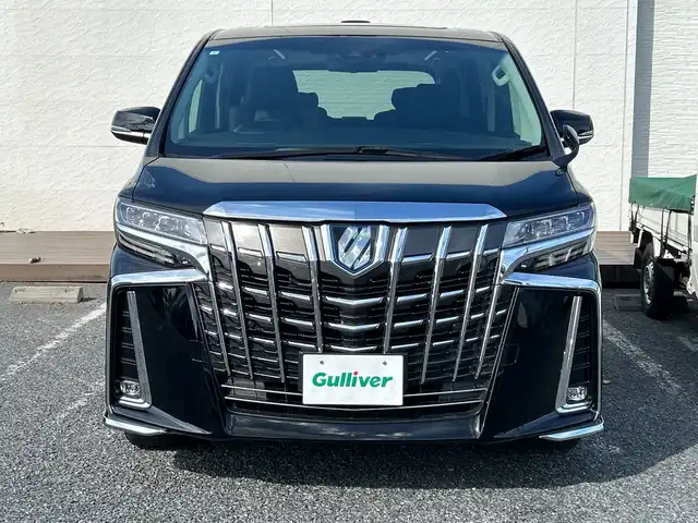 トヨタ アルファードハイブリット SR Cパッケージ 千葉県 2021(令3)年 1.9万km ブラック サンルーフ　ＤＡ　皮　バックカメラ エアシート　シートヒーター　電動シート　両側電動スライド　２．０ＥＴＣ　セーフティセンス　デジタルミラー　電動リアドア　コンビハンドル　ソナー　ＬＥＤ　オートライト
