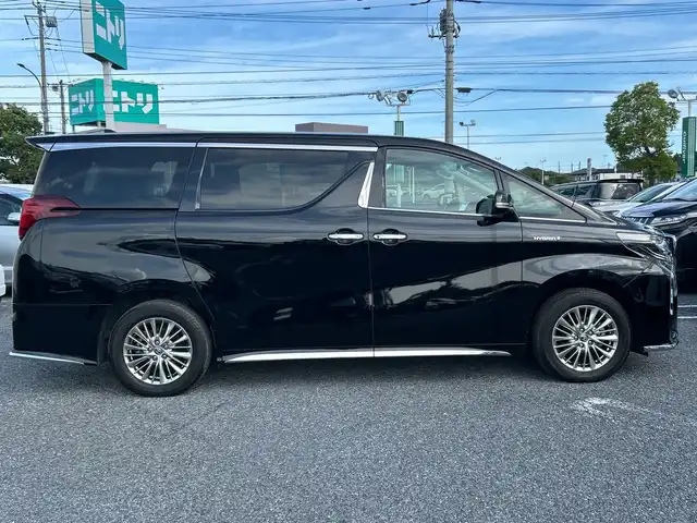 トヨタ アルファードハイブリット SR Cパッケージ 千葉県 2021(令3)年 1.9万km ブラック サンルーフ　ＤＡ　皮　バックカメラ エアシート　シートヒーター　電動シート　両側電動スライド　２．０ＥＴＣ　セーフティセンス　デジタルミラー　電動リアドア　コンビハンドル　ソナー　ＬＥＤ　オートライト