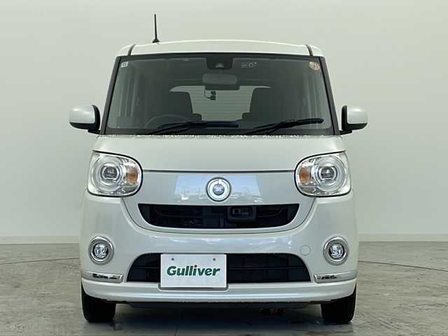 ダイハツ ムーヴ キャンバス G メイクアッフ SA Ⅱ 宮城県 2016(平28)年 7.8万km パールホワイトⅢ 禁煙車/スマートアシストII/・プリクラッシュセーフティーシステム/・レーンキープアシスト/両側パワースライドドア/D席シートヒーター/純正7インチナビ/・BT.CD.DVD.SD/バックカメラ/フルセグテレビ/ETC/社外ドライブレコーダー（前後）/プッシュスタート/スマートキー（2本）/ステアリングスイッチ/純正フロアマット/LEDヘッドランプ/LEDフォグランプ/アイドリングストップ/横滑り防止機能