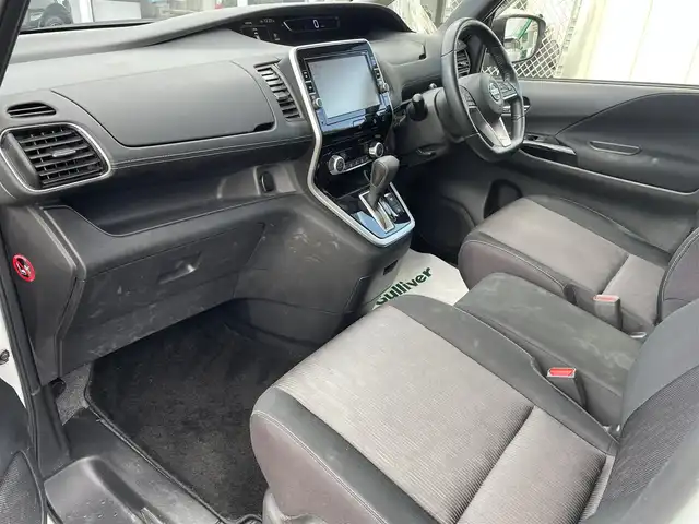 日産 セレナ ハイウェイスター G 福島県 2016(平28)年 8.4万km ブリリアントホワイトパール 両側パワースライドドア/純正ナビ/フルセグＴＶ/ＣＤ/ＤＶＤ/ＦＭ・ＡＭ/Ｂｌｕｅｔｏｏｔｈ/全方位カメラ/後席モニター/プロパイロット/純正フロアマット/ＥＴＣ/ドライブレコーダー/オートホールド