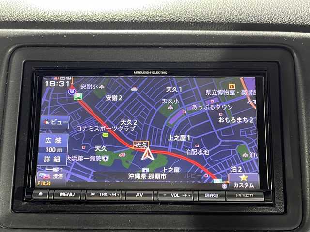 ホンダ ヴェゼル ハイブリッド X 沖縄県 2016(平28)年 10.6万km クリスタルブラックパール 禁煙車/ホンダセンシング/社外ナビ/・ＣＤ／ＤＶＤ/・フルセグＴＶ／Ｂｌｕｅｔｏｏｔｈ/フリップダウン/クルーズコントロール/バックカメラ/純正ホイール/ステアリングリモコン/パドルシフト/スペアキー/ETC/取扱説明書/保証書