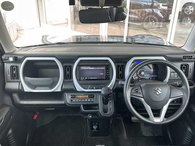 スズキ ハスラー HYBRID G 静岡県 2022(令4)年 5.2万km ブルーイッシュブラックパール3 ディーラーナビ/・FM/AM/・iPod/・SD/・フルセグTV/・USB/・Bluetooth/・CD/DVD/主要装備/・全方位カメラ/・純正前後ドライブレコーダー/・運転席+助手席シートヒーター/・純正フロアマット/・衝突被害軽減システム/・サイドカーテンエアバック/・オートライト/・コーナーセンサー/・横滑り防止装置/・アイドリングストップ