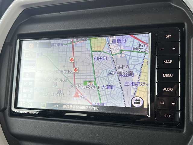 スズキ ハスラー HYBRID G 静岡県 2022(令4)年 5.2万km ブルーイッシュブラックパール3 ディーラーナビ/・FM/AM/・iPod/・SD/・フルセグTV/・USB/・Bluetooth/・CD/DVD/主要装備/・全方位カメラ/・純正前後ドライブレコーダー/・運転席+助手席シートヒーター/・純正フロアマット/・衝突被害軽減システム/・サイドカーテンエアバック/・オートライト/・コーナーセンサー/・横滑り防止装置/・アイドリングストップ