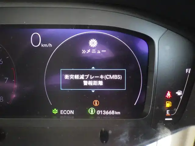 ホンダ ＺＲ－Ｖ X 千葉県 2023(令5)年 1.4万km ミッドナイトブルービームM ホンダセンシング/・衝突軽減ブレーキ（CMBS）/・車線維持支援システム（LKAS）/・アダプティブクルーズコントロール（ACC）/・ブラインドスポットインフォメーション/・誤発進抑制機能/・後方誤発進抑制機能/パワーバックドア/ハーフレザーシート/11.4インチ純正コネクトナビ/地デジTV/【DVD/CD再生機能　Bluetooth接続】/バックカメラ/ドライブレコーダー（前後撮影）/革巻きステアリング/ステアリングスイッチ/ETC/LEDヘッドライト/ウインカーミラー/コーナーセンサー/純正18インチアルミホイル/サイド/カーテンエアバッグ/Honda スマートキー