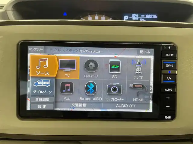 ダイハツ ムーヴ キャンバス G メイクアップ リミテッド　SAⅢ 兵庫県 2020(令2)年 6.8万km パールホワイトⅢ/ナチュラルベージュマイカメタリック 2トーン ALPINEナビ/（CD/DVD/MSV/Bluetooth/フルセグTV）/・NMZL-W70D/全方位カメラ/横滑り防止装置/衝突軽減システム/レーンディパーチャーアラート/LKA/ISOFIX/社外コーナーセンサー/両側パワースライドドア/LEDヘッドライト/LEDフォグランプ/オートライト/オートマチックハイビーム/ナビ連動ドライブレコーダー/ETC/純正フロアマット/ドアバイザー/アイドリングストップ/スマートキー/スペアキー1本