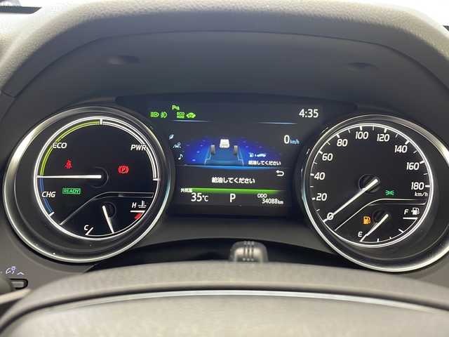 トヨタ カムリ WS 沖縄県 2019(平31)年 3.4万km プラチナホワイトパールマイカ 純正９インチナビ　【NSZT-Y68T】/　（フルセグＴＶ、ＣＤ、Ｂｌｕｅｔｏｏｔｈ）/バックカメラ/衝突軽減/レーンキープアシスト/純正ドライブレコーダー前方/アダプティブクルーズコントロール/コーナーセンサー/オートマチックハイビーム/パドルシフト/ハーフレザーシート/LEDヘッドライト/D席パワーシート/LEDヘッドライト/オートライト/純正アルミホイール