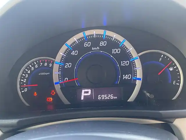 スズキ ワゴンＲ FX－LTD 愛知県 2014(平26)年 7万km ブルーイッシュブラックパール3 スマートキー　/純正SDナビ　/フルセグ　/ビルトインETC /スマートキー　/ヘッドライトレベライザー　/前後ドライブレコーダー　/フロアマット