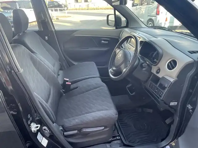 スズキ ワゴンＲ FX－LTD 愛知県 2014(平26)年 7万km ブルーイッシュブラックパール3 スマートキー　/純正SDナビ　/フルセグ　/ビルトインETC /スマートキー　/ヘッドライトレベライザー　/前後ドライブレコーダー　/フロアマット
