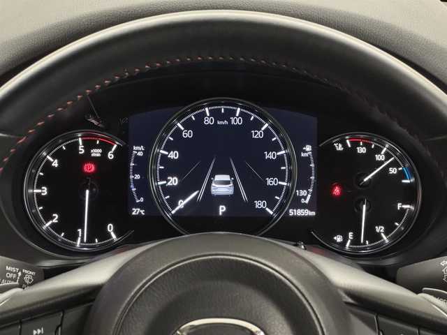 マツダ ＣＸ－５ XD ブラックトーンエディション 三重県 2021(令3)年 5.2万km ポリメタルグレーM 2.2L ディーゼルターボ/FF/MTモード付フロア6AT/【OP】10.25インチ センターディスプレイ（ナビ搭載）/（FM/AM/Bluetooth/USB/CD*/DVD*/SDREC/TV*/AppleCarPlay/AndroidAuto）*…OP/360°ビュー・モニター/ドライブレコーダー 前後/ETC/i-ACTIVSENSE/［運転支援］/・速度標識警報/・ドライバーアテンションアラート/・マツダレーダークルーズコントロール/［リスク警報］/・車間認知支援システム/・車線逸脱警報システム/・ブラインドスポットモニタリング［BSM］/［リスク回避支援］/・レーンキープアシストシステム/［事故回避支援］/・スマートブレーキサポート［SBS］/・パーキングセンサー/装備/・ハーフレザーシート/・シートヒーター（D/N）/・ステアリングヒーター/・パワーテールゲート/・アクティブドライビングディスプレイ/・パワーシート（D10way）/・左右独立オートエアコン/・レインセンサーワイパー/・電子パーキングブレーキ＆オートホールド/・ステアリングスイッチ/・パドルシフト/・プッシュスタート/・ブラックトーンED専用19inAW/・保/取/など