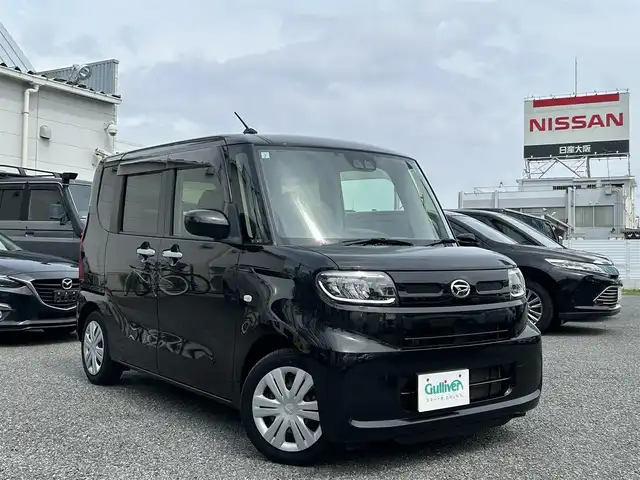 ダイハツ タント X 兵庫県 2021(令3)年 3.9万km ブラックマイカメタリック 外部検査実施済み/・ワンオーナー/・純正メモリーナビ（NMZK-W71D）/・地デジ/DVD/BT/USB/・ナビ連動ドライブレコーダー/・バックカメラ/・ステアリングリモコン/・左パワースライドドア/・ビルトインETC/・コーナーセンサー/・オートLEDヘッドランプ/・前席シートヒーター/・シートカバー/・R4-7年ディーラー点検記録簿/・衝突軽減ブレーキ/・車線逸脱警報/・先行車発進お知らせ/・標識認識機能