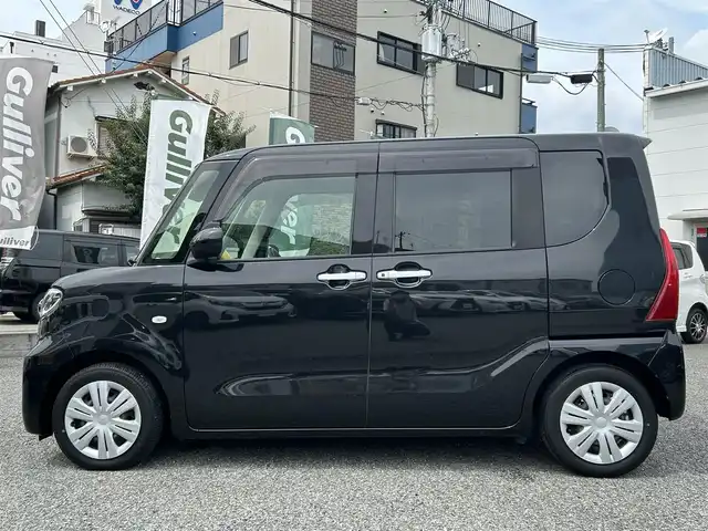 ダイハツ タント X 兵庫県 2021(令3)年 3.9万km ブラックマイカメタリック 外部検査実施済み/・ワンオーナー/・純正メモリーナビ（NMZK-W71D）/・地デジ/DVD/BT/USB/・ナビ連動ドライブレコーダー/・バックカメラ/・ステアリングリモコン/・左パワースライドドア/・ビルトインETC/・コーナーセンサー/・オートLEDヘッドランプ/・前席シートヒーター/・シートカバー/・R4-7年ディーラー点検記録簿/・衝突軽減ブレーキ/・車線逸脱警報/・先行車発進お知らせ/・標識認識機能