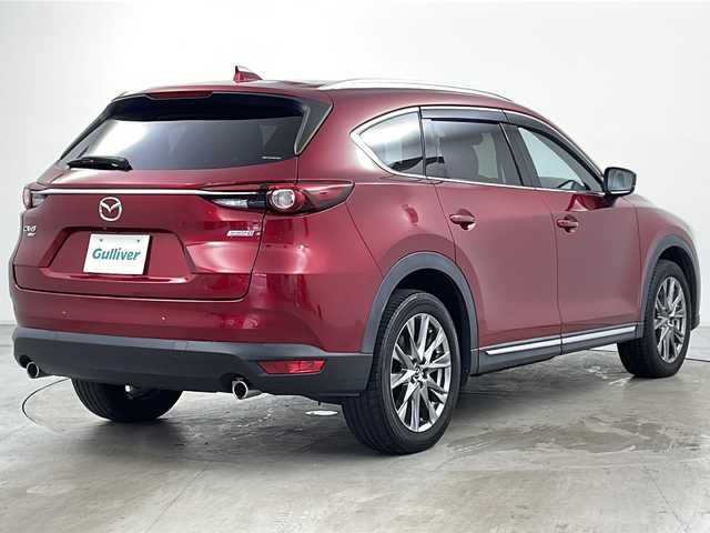 マツダ ＣＸ－８ XD Lパッケージ 道央・札幌 2019(令1)年 6.3万km ソウルレッドクリスタルM ・4WD/・純正ナビ/&BT&CD&DVD&USB&AUX&フルセグTV/・全方位カメラ/・パワーバックドア/・衝突被害軽減ブレーキ/・アダプティブクルーズコントロール/・アイドリングストップ/・前席パワーシート/・前席シートベンチレーション/・シートヒーター（1列目・2列目）/・レザーシート/・ステアリングヒーター/・純正前方ドライブレコーダー/・純正ETC/・ルーフレール/・ドアミラーヒーター&ウィンカー/・フロントワイパーデアイサー/・純正フロアマット/・LEDヘッドライト/・フォグランプ/・オートライト/・スマートキー/・スペアキー/・取扱説明書