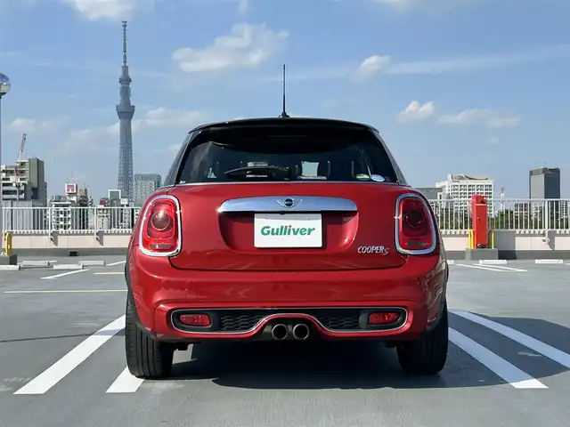 ＭＩＮＩ ミニ クーパー S 東京都 2015(平27)年 3.6万km 赤Ⅱ ディーラー車/純正ナビ（BT）/バックカメラ/純正１６インチアルミ/ETC/アイドリングストップ/キーレス/ABS/Wエアバック/スペアキー１本/保証書/取説