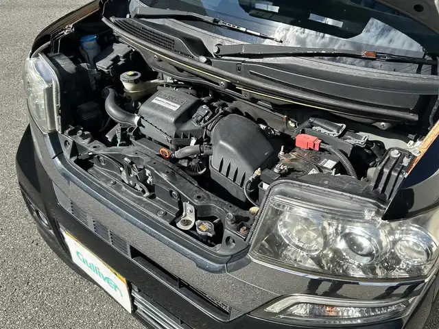 ホンダ Ｎ ＢＯＸ カスタム G Lパッケージ 山形県 2015(平27)年 13.7万km スマートブラック 社外SDナビ/フルセグTV/Bluetooth/DVD再生/横滑り防止装置/盗難防止装置/片側パワースライドドア/ベンチシート/純正フロアマット/社外AW/スマートキー