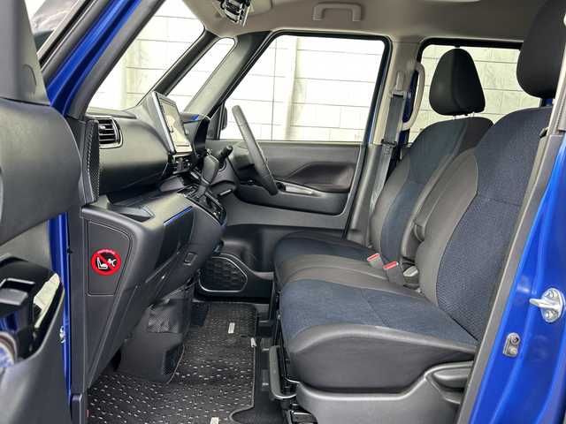 日産 ルークス HWS Gターボ プロパイロットED 神奈川県 2021(令3)年 1.6万km アトランティックブルー ワンオーナー/純正ディーラーナビ/(CD/DVD/SD/USB/AUX/BT/ワンセグTV)/全方位カメラ/柿本マフラー/IMPULブルーサイドミラー/プロパイロット/社外エアロ/両側パワースライドドア/ハンズフリーパワースライドドア/エマージェンシーブレーキ/車線逸脱警告/クリアランスソナー/レーダークルーズコントロール/ETC/前後ドライブレコーダー/デジタルインナーミラー/2列目サンシェード/純正フロアマット/ISOFIX/スペアキー×1/保証書/取扱説明書