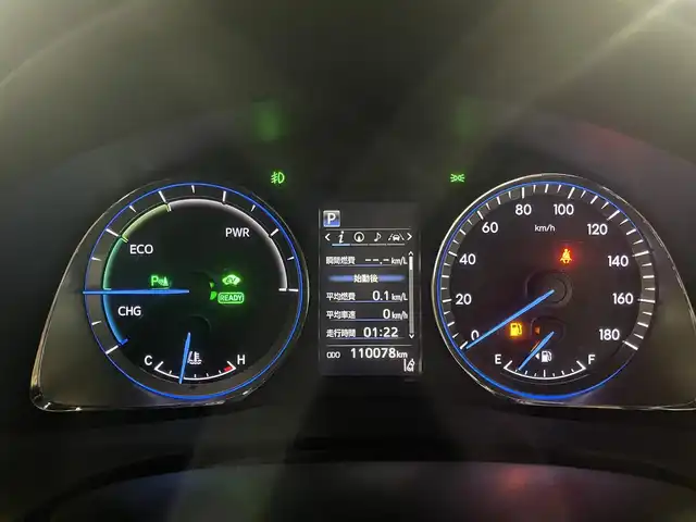 トヨタ ハリアー ハイブリッド プログレス メタル&レザーP 青森県 2017(平29)年 11万km ホワイトパールクリスタルシャイン 純正ＳＤナビＴＶパノラミックビューモニター/レザーシート/電動シート＆シートヒーター/パワーバックドア/ＡＣ１００V/クリアランスソナー/ＬＥＤヘッドライト/社外１７ＡＷ積み込み/純正１８ＡＷ/スマートキー／カードキー/セーフティセンスP/新車時保証書/取扱説明書