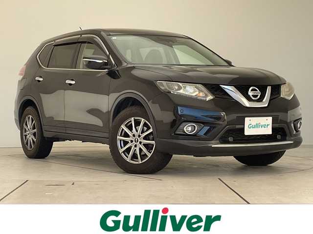 日産 エクストレイル 20X エマージェンシーブレーキ 愛知県 2017(平29)年 5.5万km ダイヤモンドブラック 純正ナビ　SDカードなし/シートヒーター/バックカメラ/コーナーセンサー/アルミホイール/LEDヘッドライト/オートライト/ETC/衝突軽減システム/フルセグ/CD DVD/Bluetooth/ステアリングスイッチ/スマートキー/プッシュスタート