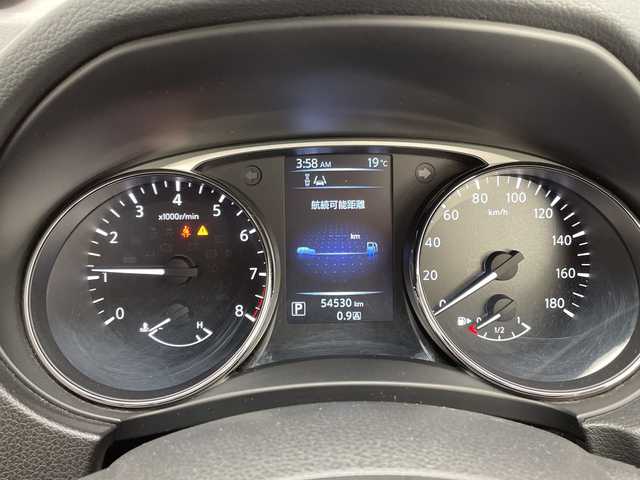 日産 エクストレイル 20X エマージェンシーブレーキ 愛知県 2017(平29)年 5.5万km ダイヤモンドブラック 純正ナビ　SDカードなし/シートヒーター/バックカメラ/コーナーセンサー/アルミホイール/LEDヘッドライト/オートライト/ETC/衝突軽減システム/フルセグ/CD DVD/Bluetooth/ステアリングスイッチ/スマートキー/プッシュスタート